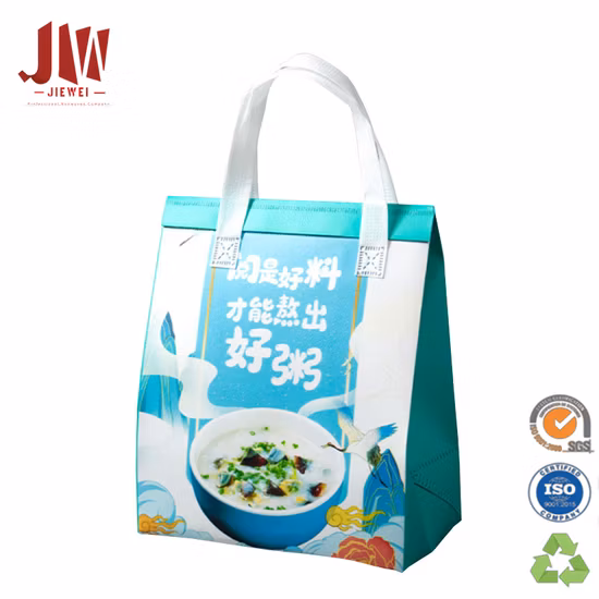 Custom 6 Pack Non Woven Insulated Thermal Lunch Cooler Bag Wholesale China Manufacture